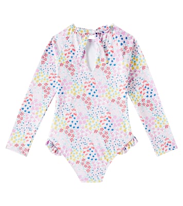 Floral rashguard swimsuit | The New Society