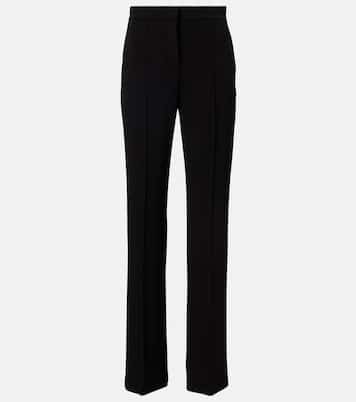 Gerade High-Rise-Hose Dinda aus Jersey | Max Mara