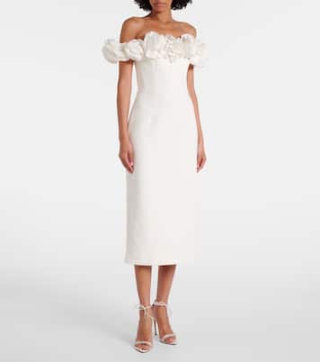 Bridal Off-Shoulder-Minikleid | Rebecca Vallance