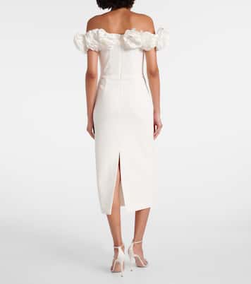Bridal Off-Shoulder-Minikleid | Rebecca Vallance