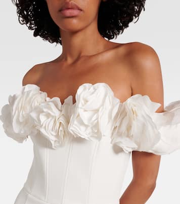 Bridal Off-Shoulder-Minikleid | Rebecca Vallance