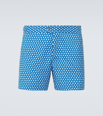 Checked swim trunks | Tom Ford