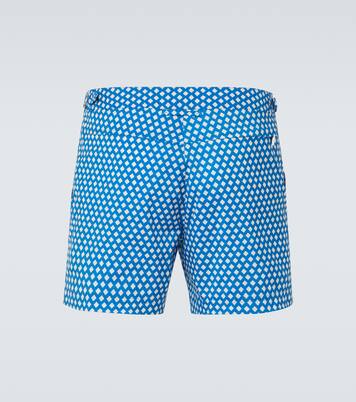 Checked swim trunks | Tom Ford