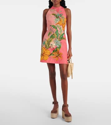 Espadrille-Wedges Shanti 100 aus Veloursleder | Gianvito Rossi