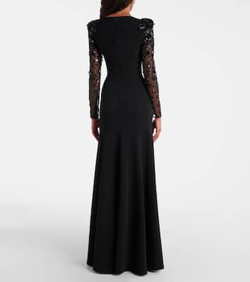 Robe longue Sylvia à ornements | Jenny Packham