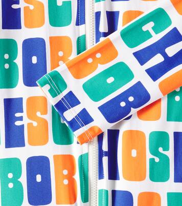 Logo printed rashguard swimsuit | Bobo Choses