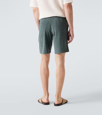 Cotton terry shorts | Fedeli