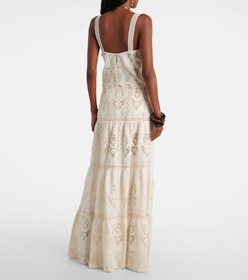 Besticktes Top Casablanca aus Voile | Johanna Ortiz