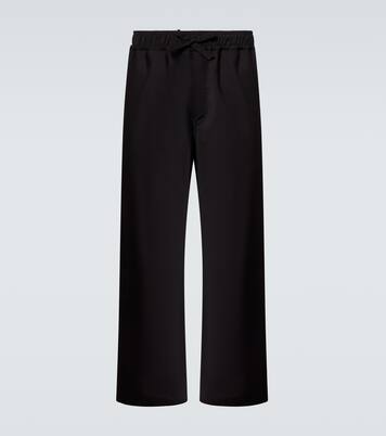 Wool wide-leg pants | Saman Amel