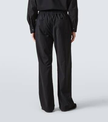 Wool wide-leg pants | Saman Amel
