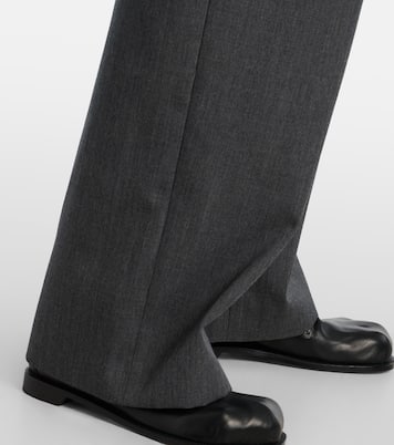 Weite High-Rise-Hose aus Schurwolle | JW Anderson