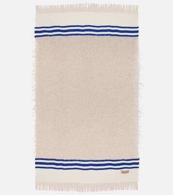 Distinto mohair-blend throw | The House of Lyria