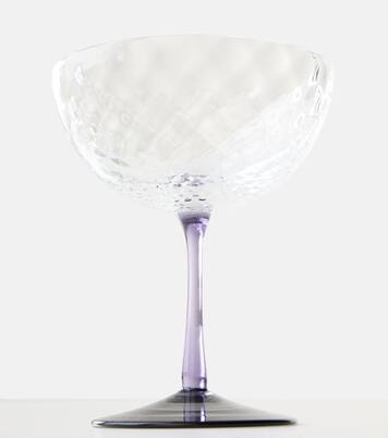 Set of 2 glass champagne bowls | NasonMoretti