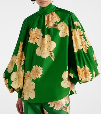 Bluse Sage aus Seide | Alémais