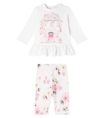 Bébé – Ensemble top et legging en coton | Monnalisa