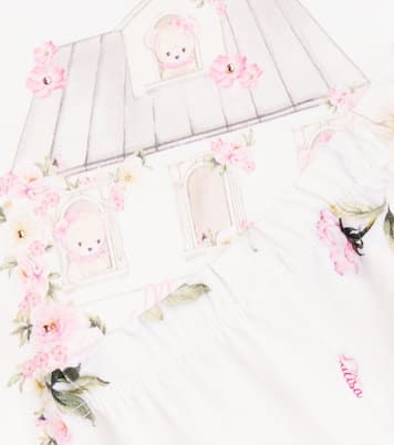 Bébé – Ensemble top et legging en coton | Monnalisa