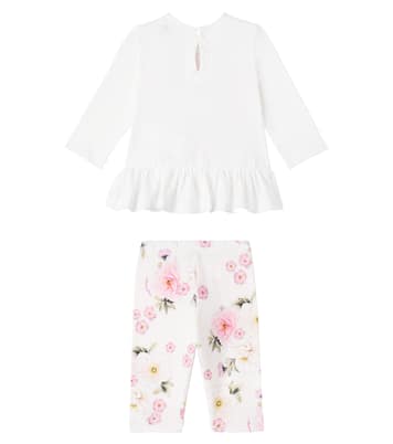 Bébé – Ensemble top et legging en coton | Monnalisa