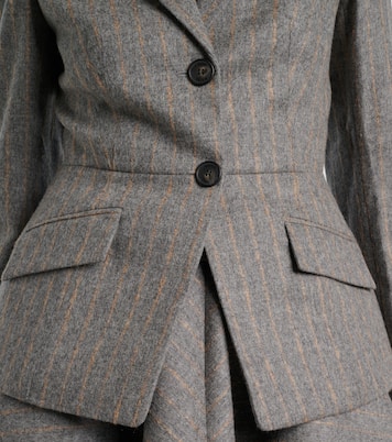 Blazer aus Wolle und Mohair | Erdem