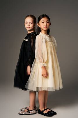 Vestido Kate de tul bordado | C'era Una Volta