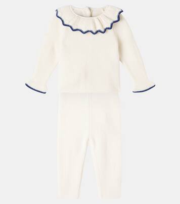 Baby Set Zoe aus Pullover und Hose | C'era Una Volta