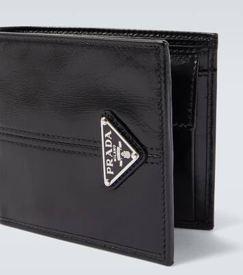 Portefeuille en cuir à logo | Prada