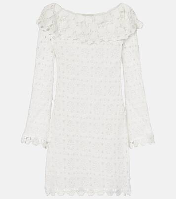 Miniabito Envalira in crochet di cotone | Rixo