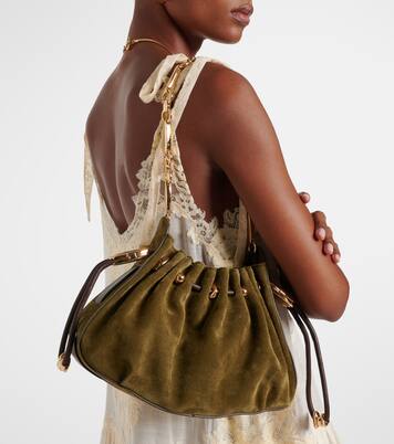 Halcyon suede shoulder bag | Zimmermann