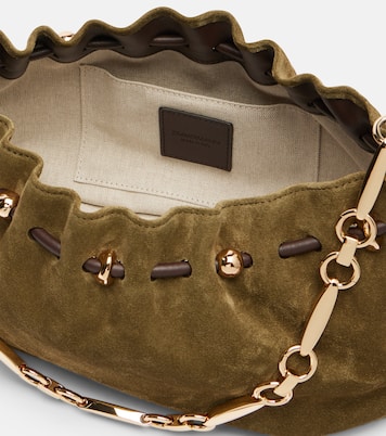 Halcyon suede shoulder bag | Zimmermann