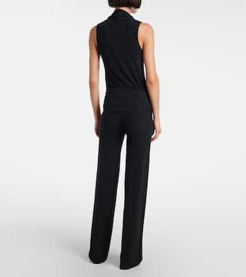 Gerade High-Rise-Hose | Aya Muse