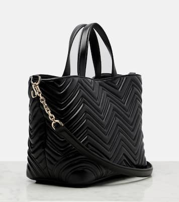 GG Marmont Small leather tote bag | Gucci