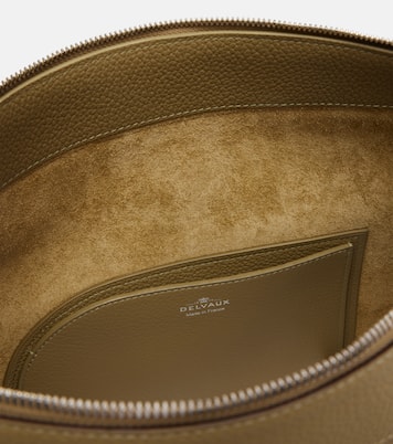 Schultertasche Pin Swing XL aus Leder | Delvaux