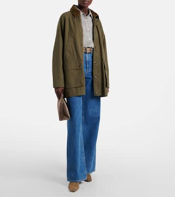 Georgia T Monogram suede ankle boots | Tory Burch