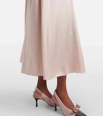 Silk midi dress | Chloé