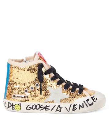 Francy Penstar sequined sneakers | Golden Goose Kids