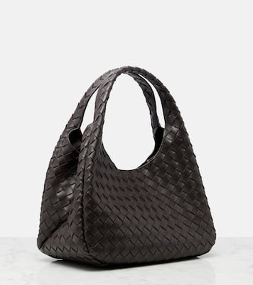 Campana Intrecciato leather shoulder bag | Bottega Veneta