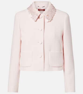 Veste Pinne en crêpe à sequins | Max Mara