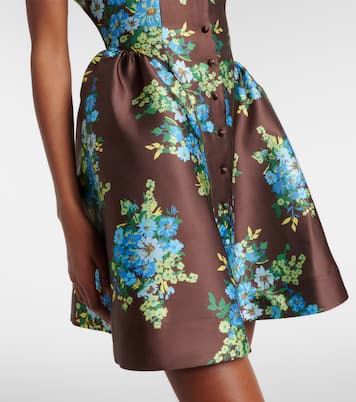 Minikleid aus Satin | Alémais