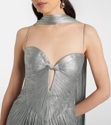 Robe longue Tonia en tulle de soie | Maria Lucia Hohan