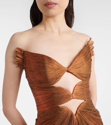 Robe longue en soie | Maria Lucia Hohan