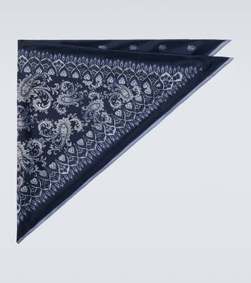 Carré de poche en soie | Etro