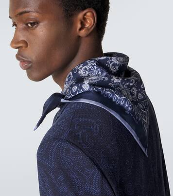 Carré de poche en soie | Etro