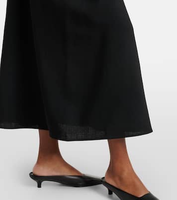 Maxikleid aus Wolle | Toteme