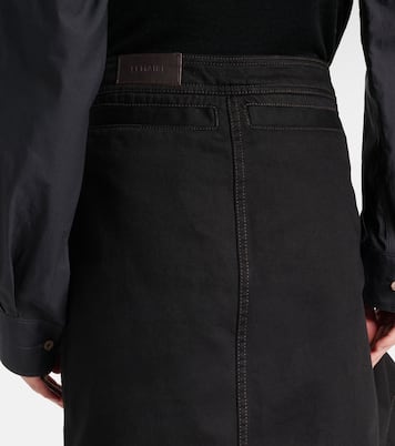 Midirock aus Denim | Lemaire