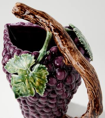 Grapes earthenware jug | Bordallo Pinheiro
