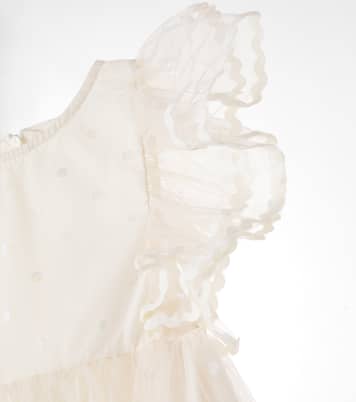 Embellished polka-dot tulle dress | Bebe Organic