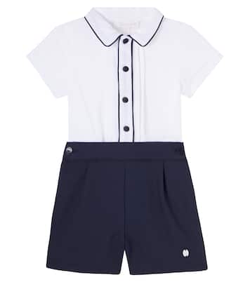 Baby - Camicia e shorts in misto cotone | Patachou