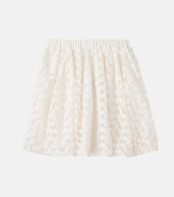 Jupe Ilea en coton mélangé à fleurs | Donsje