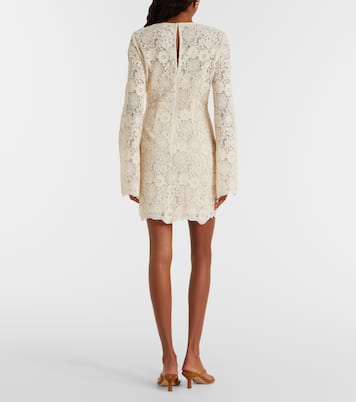 Abito corto Teresia in tulle con ricamo | Veronica Beard