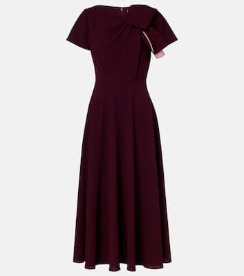 Abito midi Luna in crêpe | Roksanda