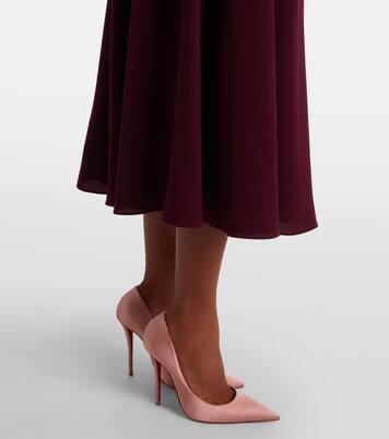 Abito midi Luna in crêpe | Roksanda